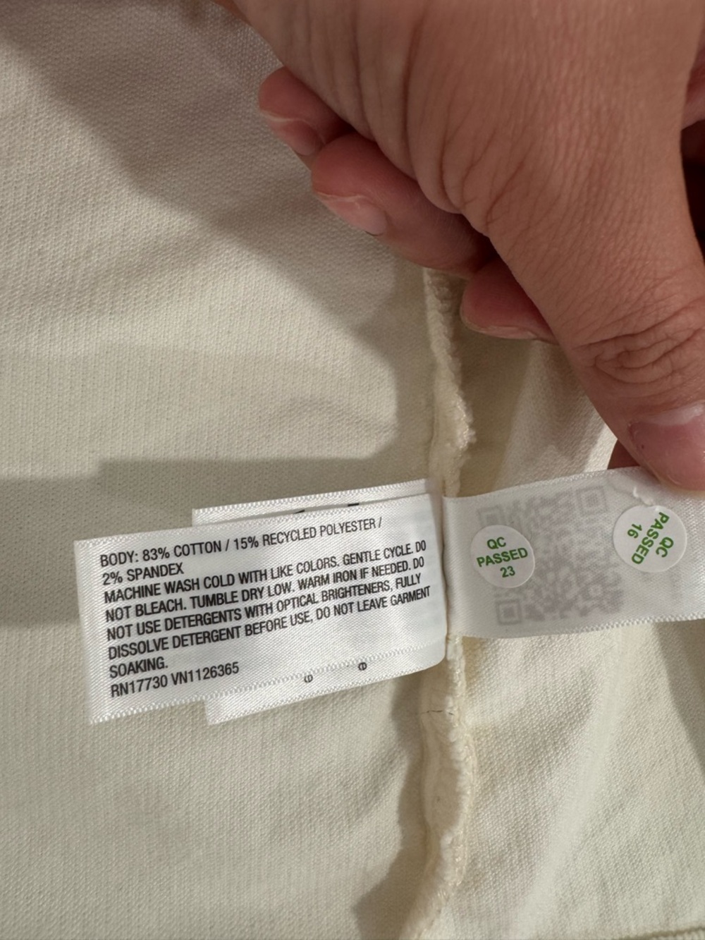 Size M Universal Thread Cream Ribbed Tank Top - Picture 11 of 13